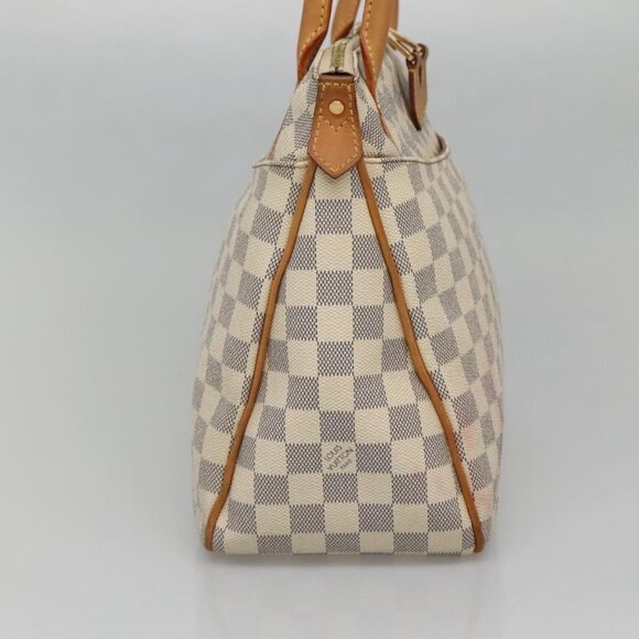 LOUIS VUITTON Damier Azur Figeri PM Shoulder Bag N41176 LV Auth 135424 - Picture 4 of 16